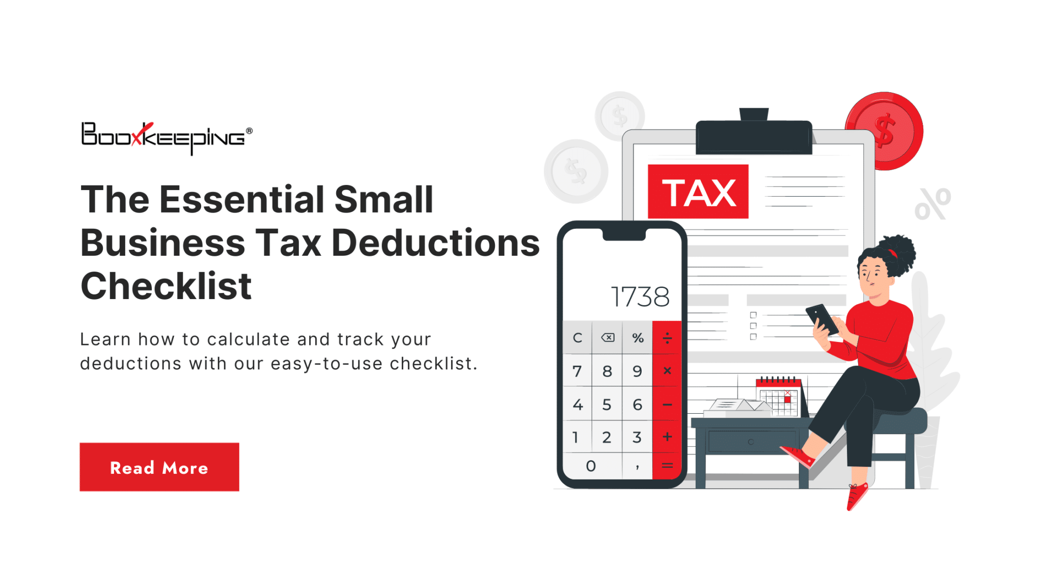 The Essential Small Business Tax Deductions Checklist | BooXkeeping