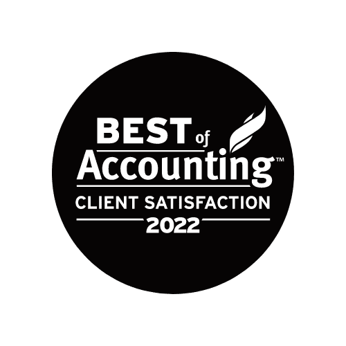 clearly rated best of accounting award for client satisfaction